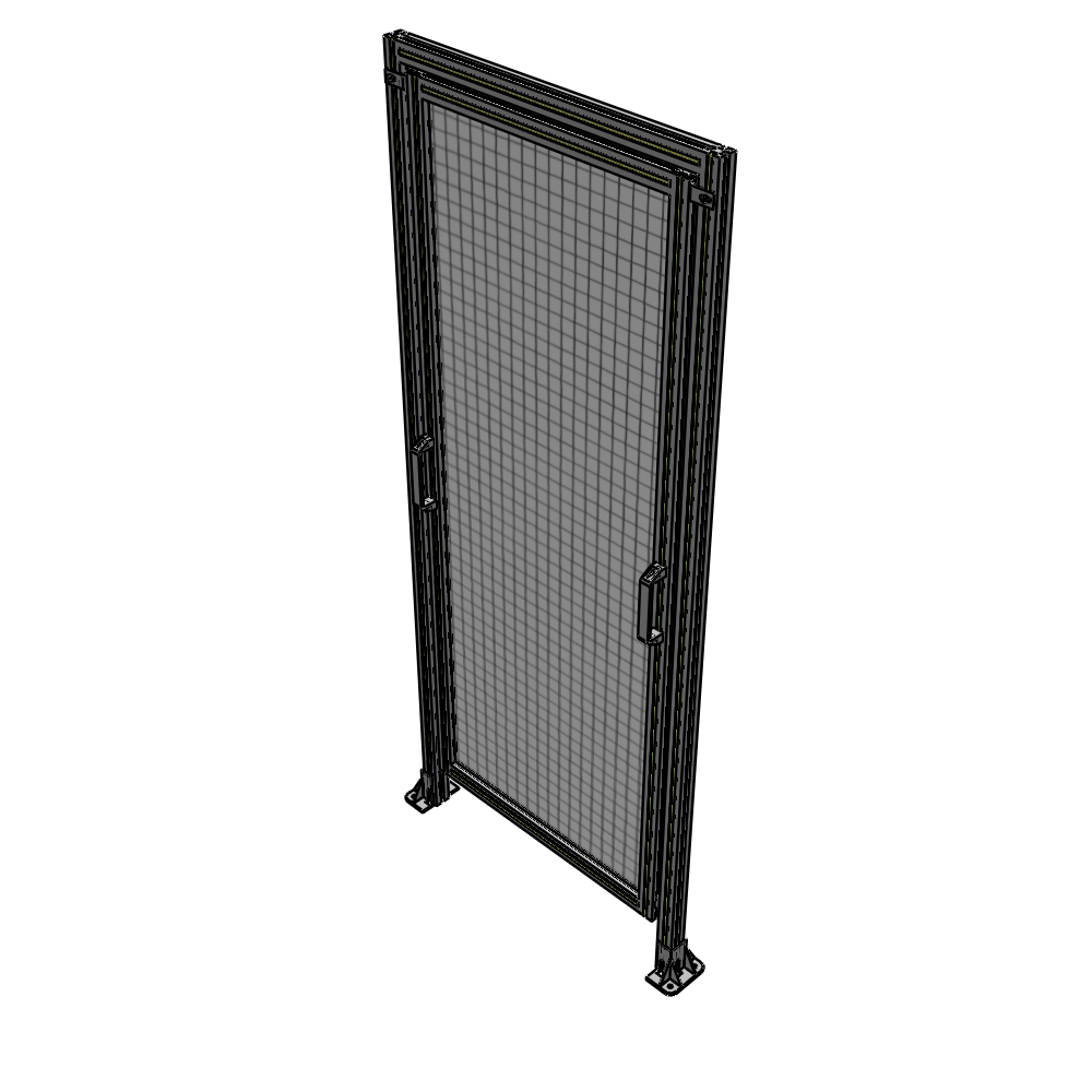 E5-2135-0900-0150-GYMTK GUARDING PANEL 2135MM TALL X 900MM WIDE 1'' MESH