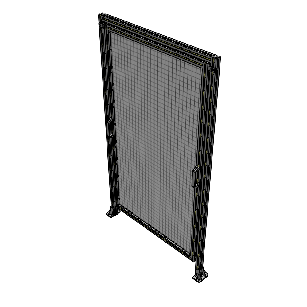 E5-2135-1200-0150-GYMTK GUARDING PANEL 2135MM TALL X 1200MM WIDE 1'' MESH