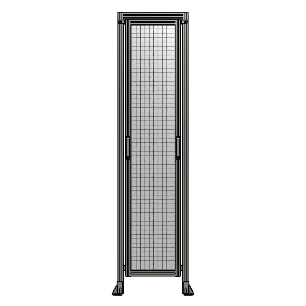E5-2400-0600-0150-GYMTA GUARDING PANEL 2400MM TALL X 600MM WIDE 1'' MESH
