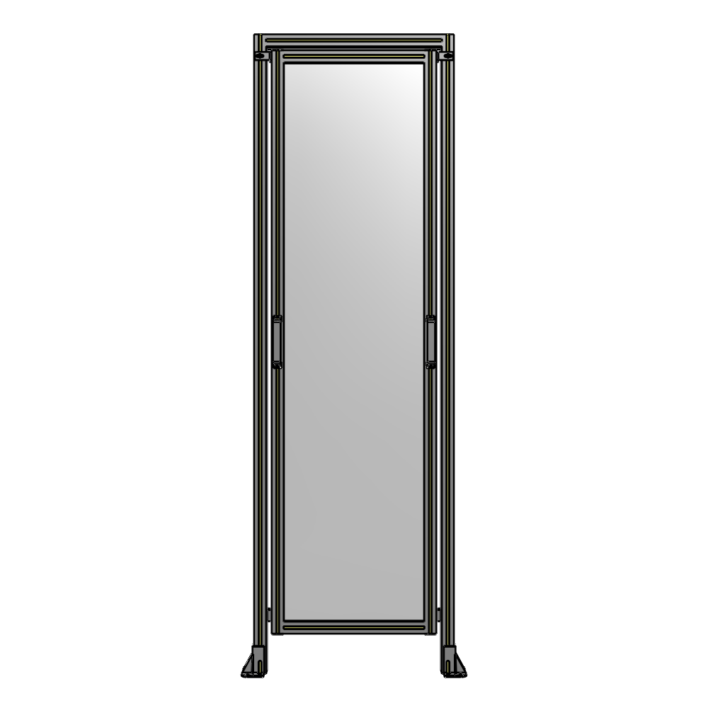 E5-2400-0750-0150-GYPTA GUARDING PANEL 2400MM TALL X 750MM WIDE 1/4'' POLYCARBONATE