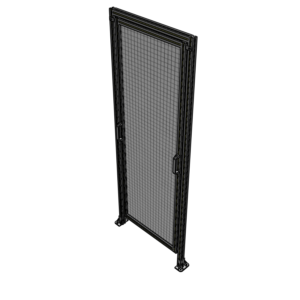 E5-2400-0900-0150-GYMTK GUARDING PANEL 2400MM TALL X 900MM WIDE 1'' MESH