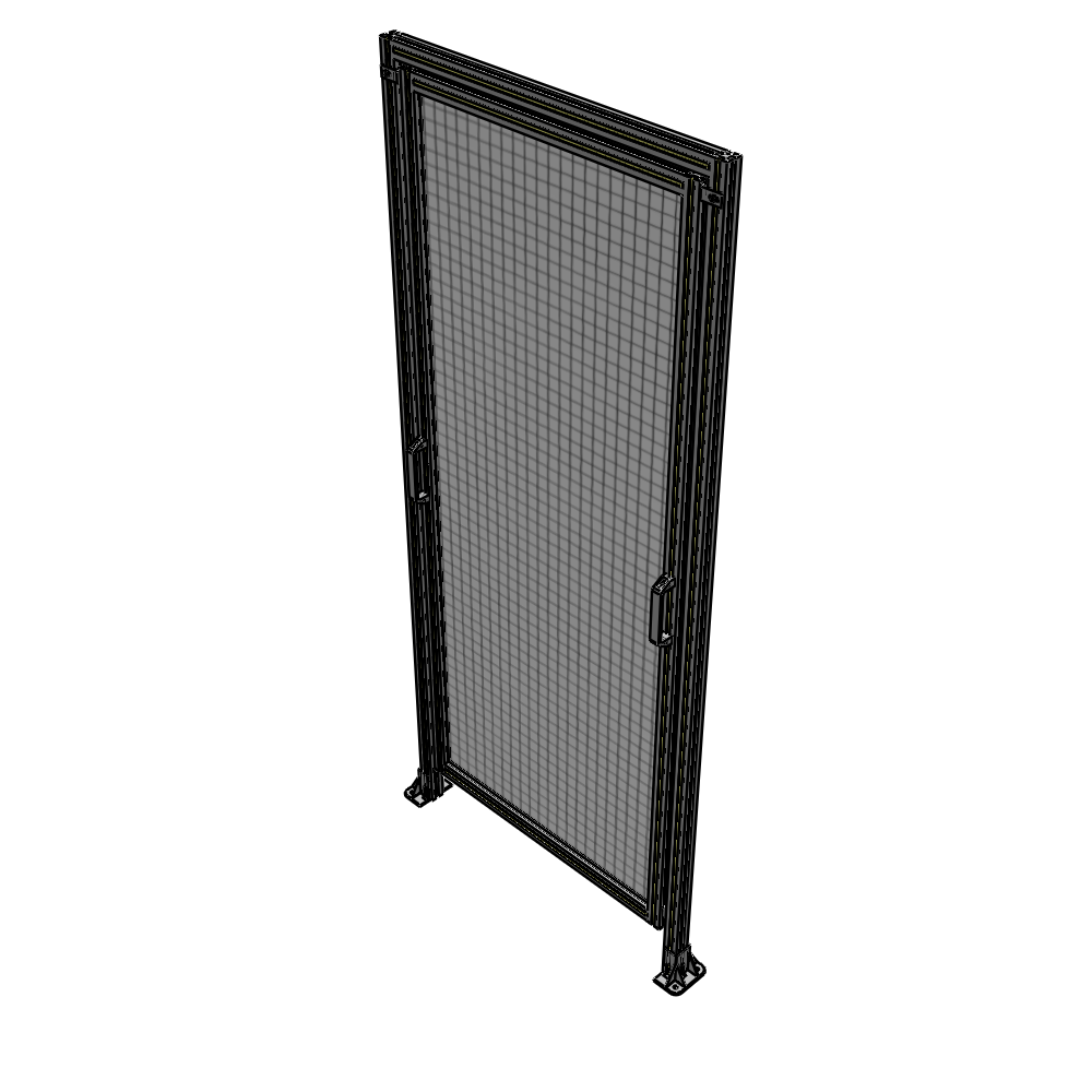 E5-2400-1050-0150-GYMTA GUARDING PANEL 2400MM TALL X 1050MM WIDE 1'' MESH