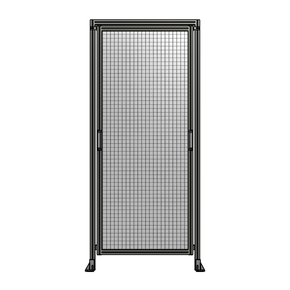 E5-2400-1050-0150-GYMTK GUARDING PANEL 2400MM TALL X 1050MM WIDE 1'' MESH
