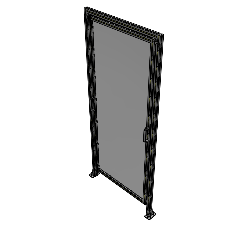 E5-2400-1050-0150-GYPTK GUARDING PANEL 2400MM TALL X 1050MM WIDE 1/4'' POLYCARBONATE
