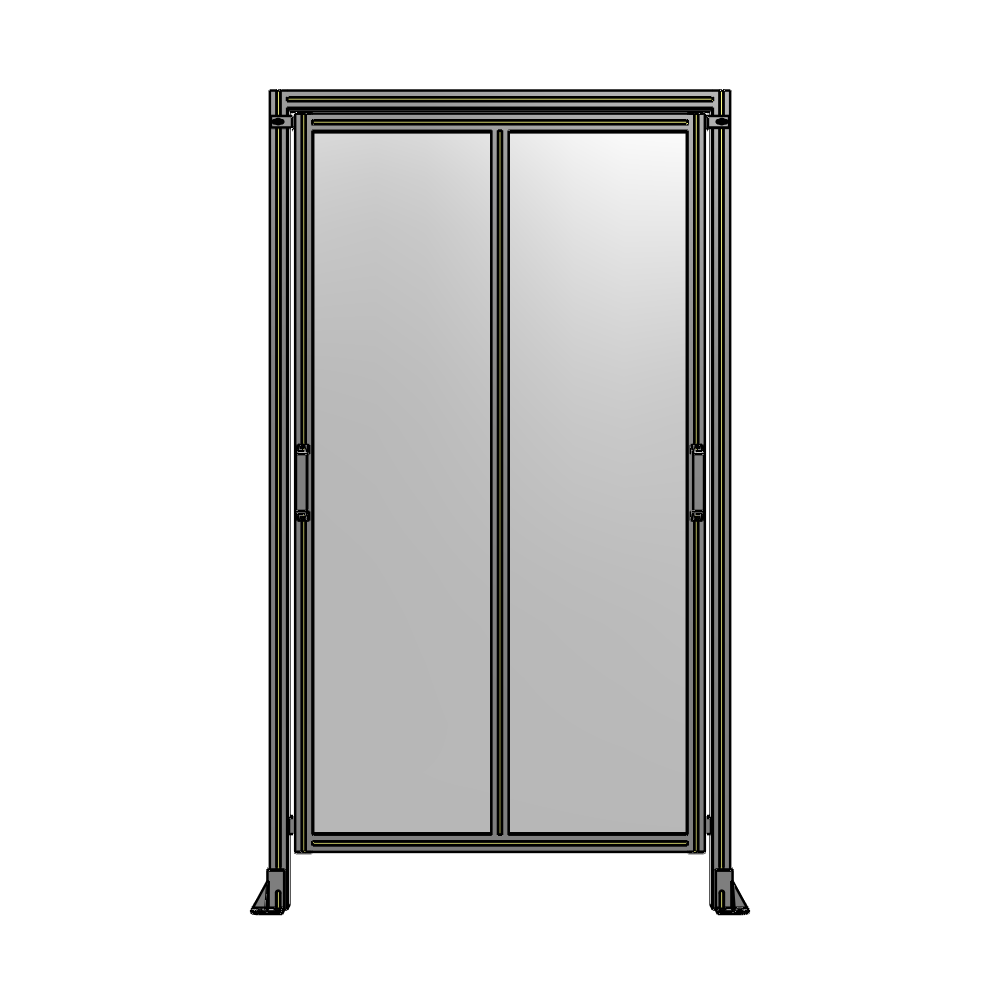 E6-2135-1200-0150-GYPTK GUARDING PANEL 2135MM TALL X 1200MM WIDE 1/4'' POLYCARBONATE
