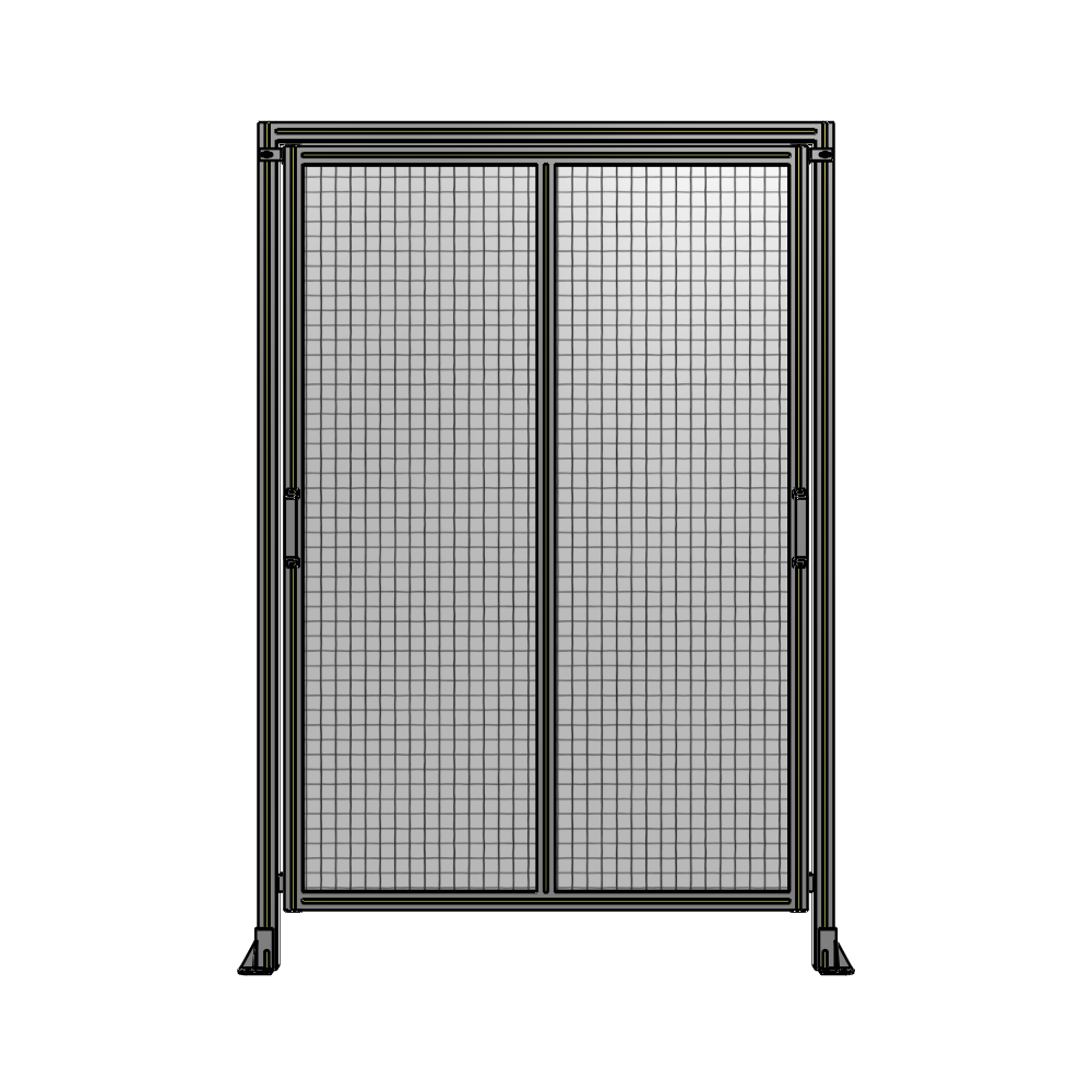 E6-2135-1450-0150-GYMTA GUARDING PANEL 2135MM TALL X 1450MM WIDE 1'' MESH