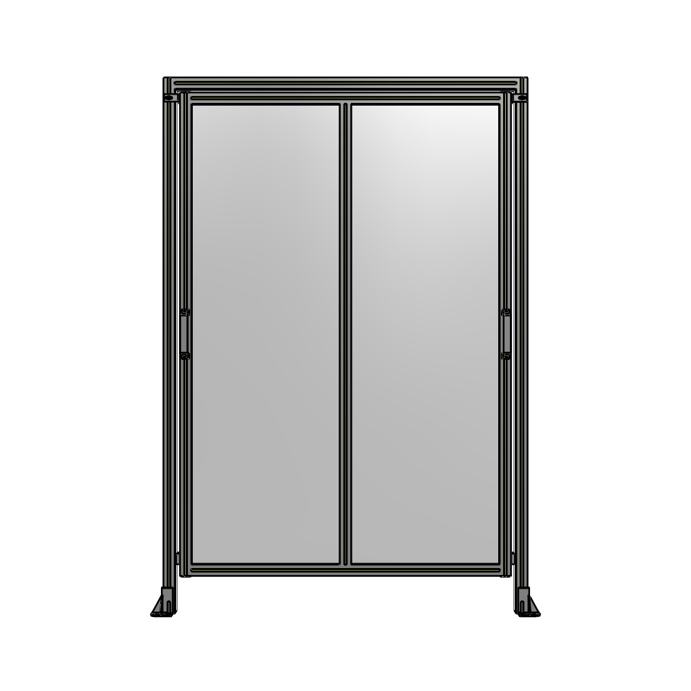E6-2135-1450-0150-GYPTA GUARDING PANEL 2135MM TALL X 1450MM WIDE 1/4'' POLYCARBONATE