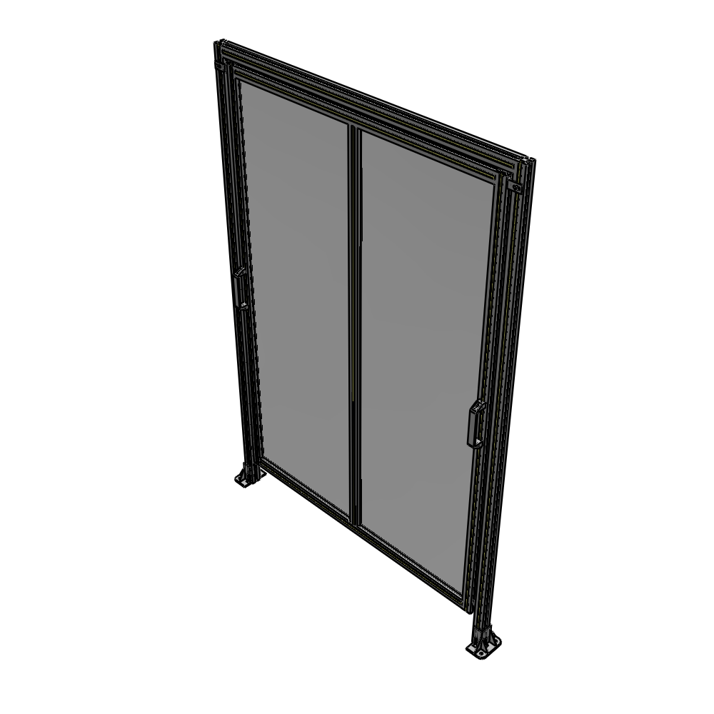 E6-2135-1450-0150-GYPTA GUARDING PANEL 2135MM TALL X 1450MM WIDE 1/4'' POLYCARBONATE