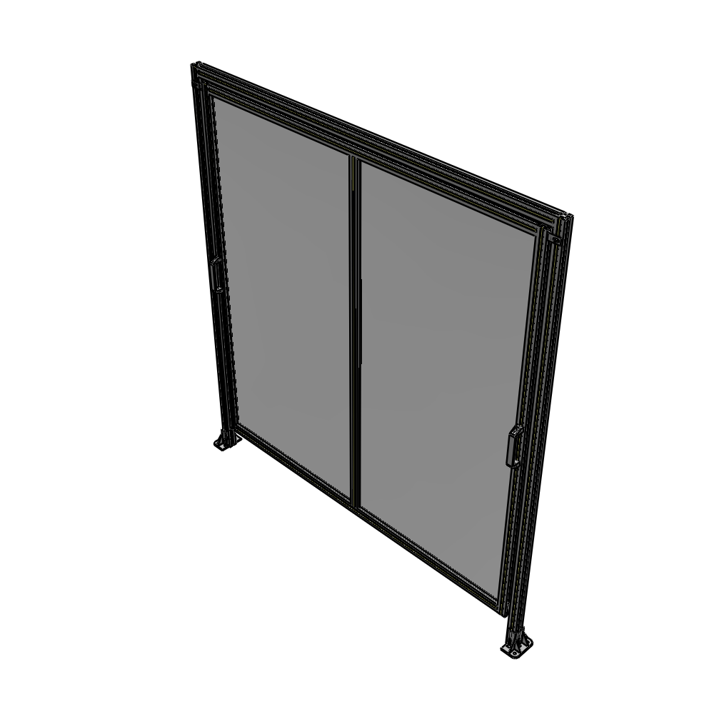 E6-2135-2000-0150-GYPTA GUARDING PANEL 2135MM TALL X 2000MM WIDE 1/4'' POLYCARBONATE