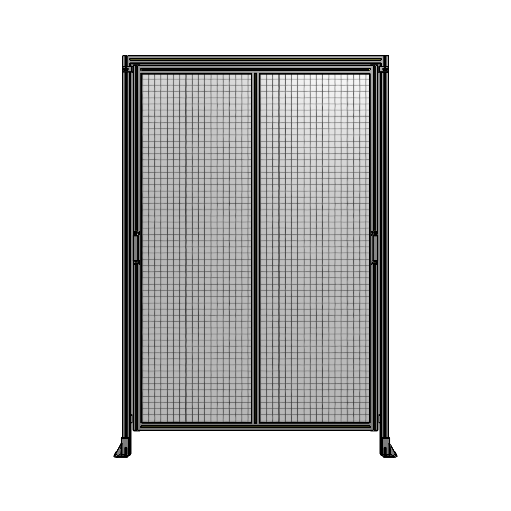 E6-2400-1600-0150-GYMTA GUARDING PANEL 2400MM TALL X 1600MM WIDE 1'' MESH