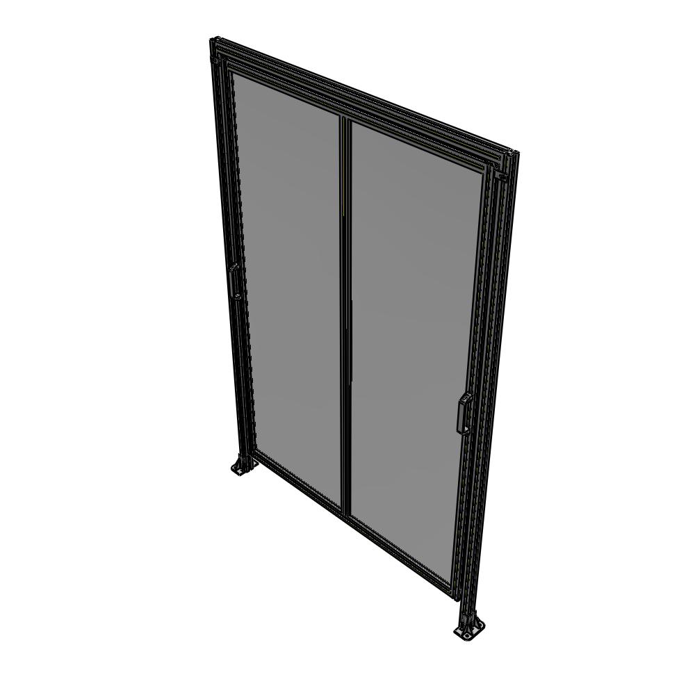 E6-2400-1600-0150-GYPTA GUARDING PANEL 2400MM TALL X 1600MM WIDE 1/4'' POLYCARBONATE