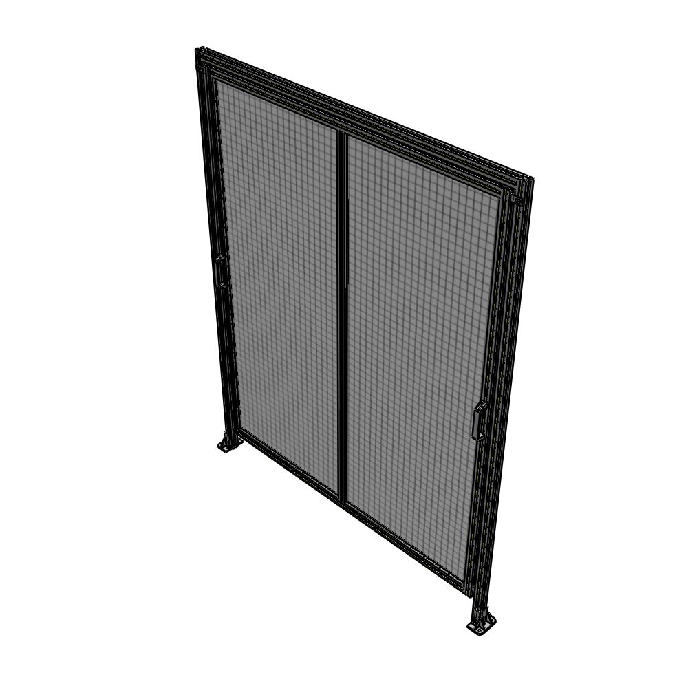 E6-2400-1900-0150-GYMTA GUARDING PANEL 2400MM TALL X 1900MM WIDE 1'' MESH