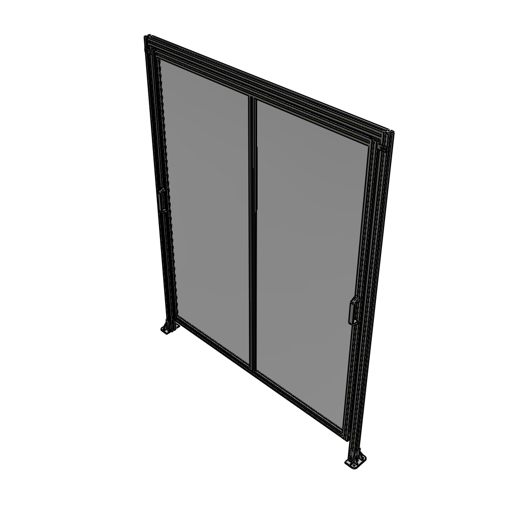 E6-2400-1900-0150-GYPTA GUARDING PANEL 2400MM TALL X 1900MM WIDE 1/4'' POLYCARBONATE