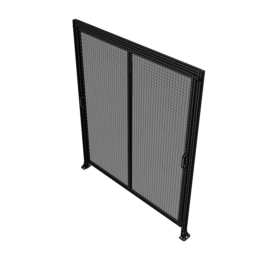 E6-2400-2000-0150-GYMTA GUARDING PANEL 2400MM TALL X 2000MM WIDE 1'' MESH