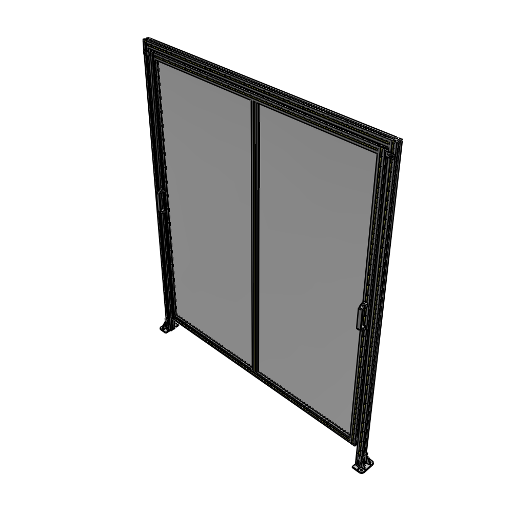 E6-2400-2000-0150-GYPTA GUARDING PANEL 2400MM TALL X 2000MM WIDE 1/4'' POLYCARBONATE
