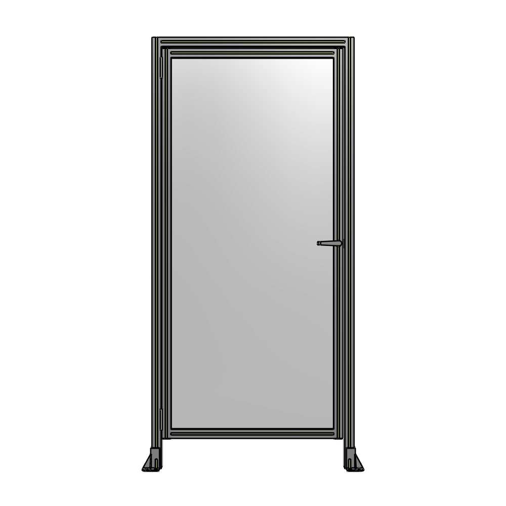 G1-2135-1000-0150-EYPTK GUARDING PANEL 2135MM TALL X 1000MM WIDE 1/4'' POLYCARBONATE