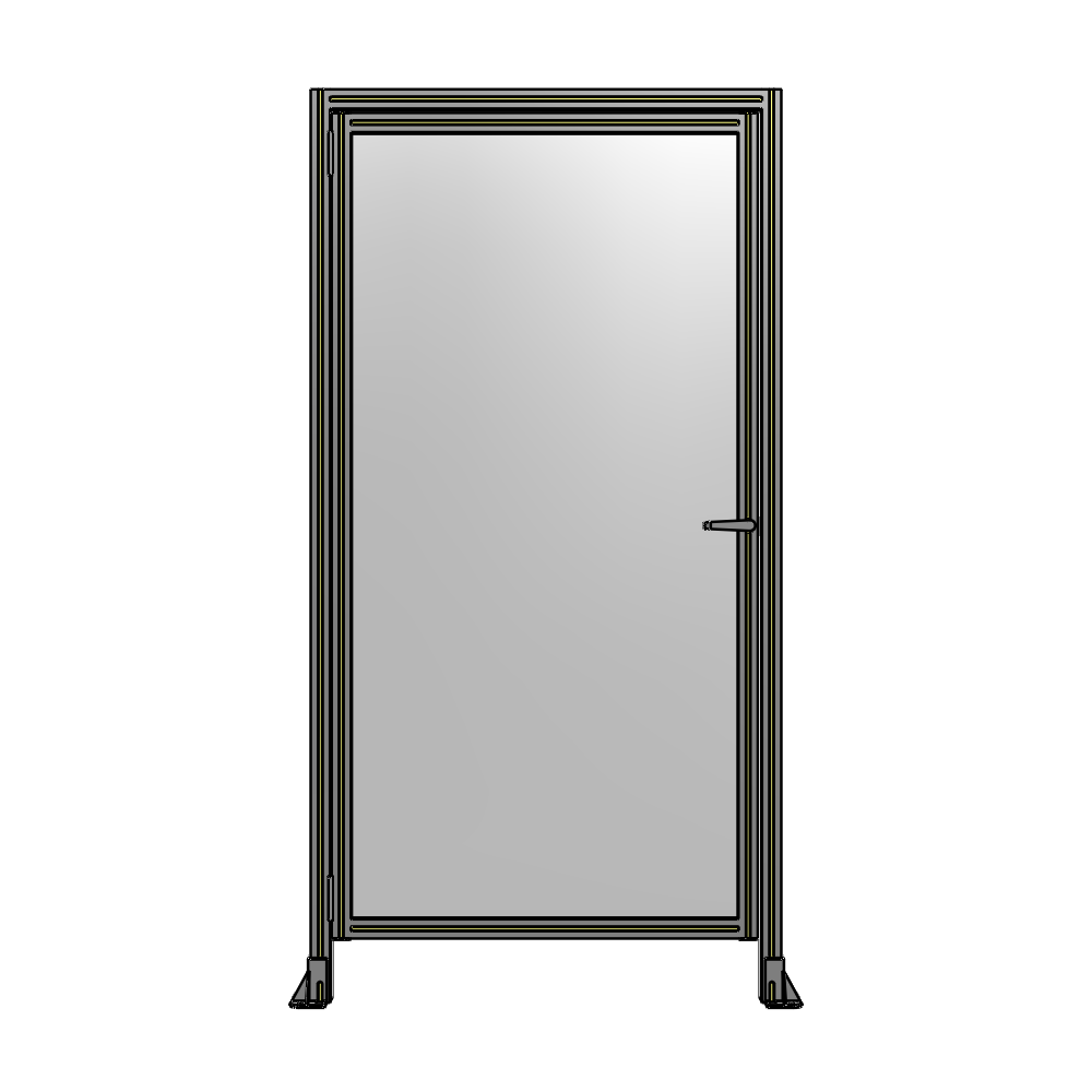 G1-2135-1100-0150-EYPTA GUARDING PANEL 2135MM TALL X 1100MM WIDE 1/4'' POLYCARBONATE