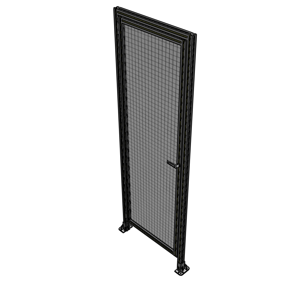 G1-2400-0820-0150-EYMTK GUARDING PANEL 2400MM TALL X 820MM WIDE 1'' MESH