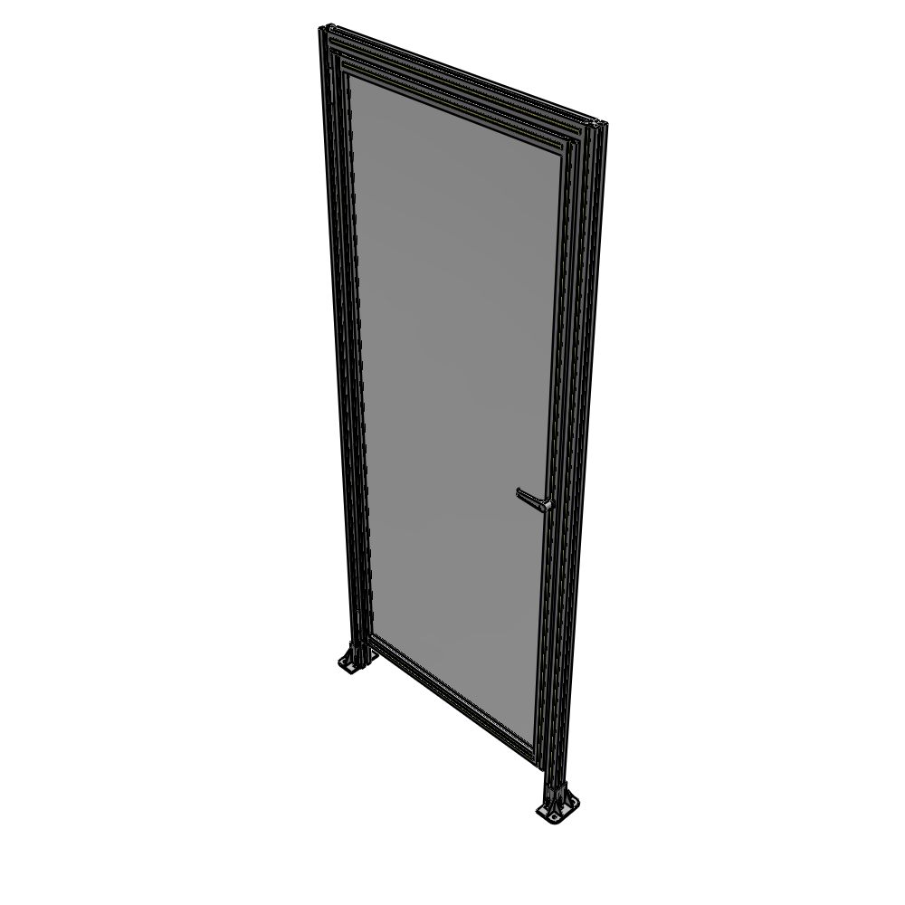 G1-2400-1000-0150-EYPTA GUARDING PANEL 2400MM TALL X 1000MM WIDE 1/4'' POLYCARBONATE