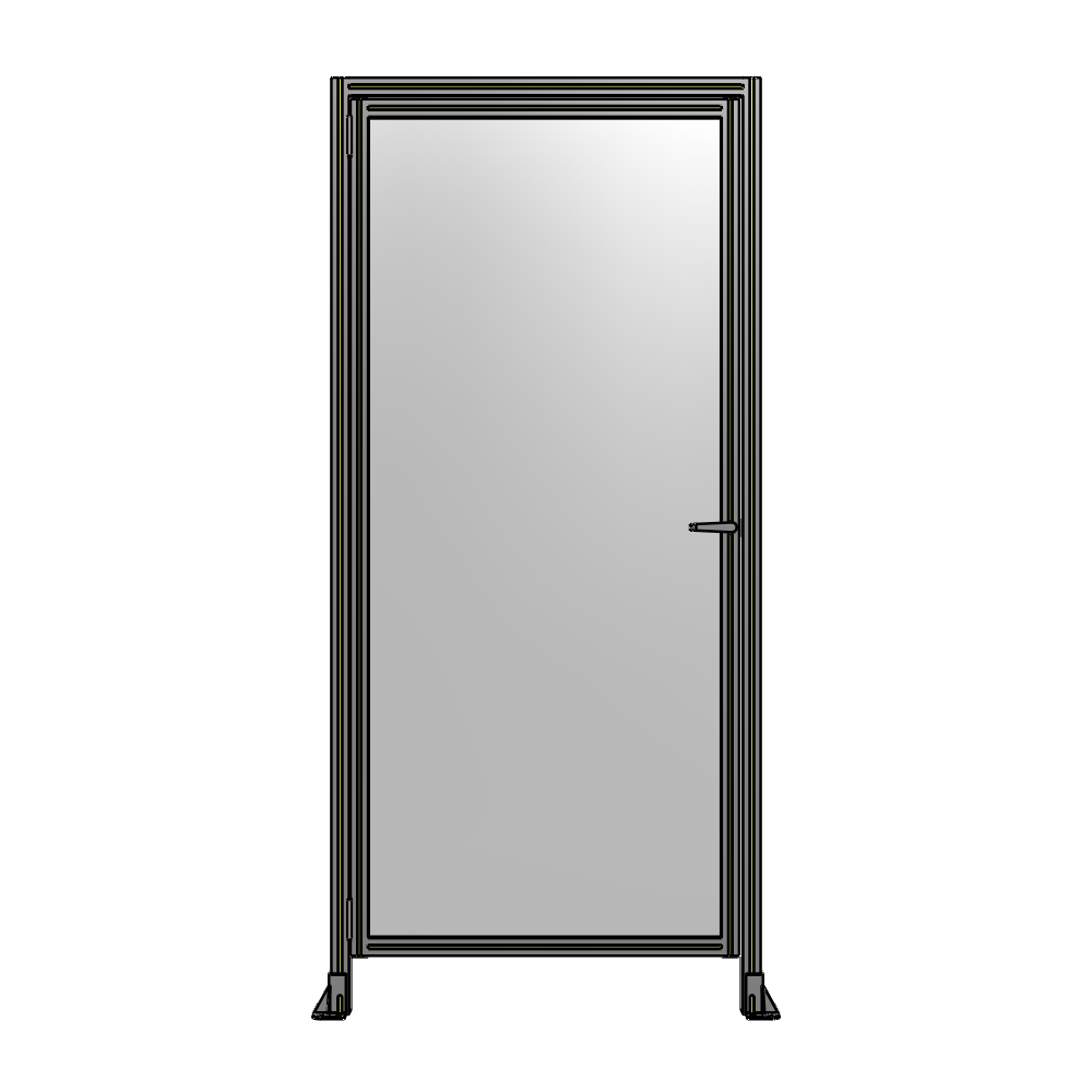 G1-2400-1100-0150-EYPTA GUARDING PANEL 2400MM TALL X 1100MM WIDE 1/4'' POLYCARBONATE