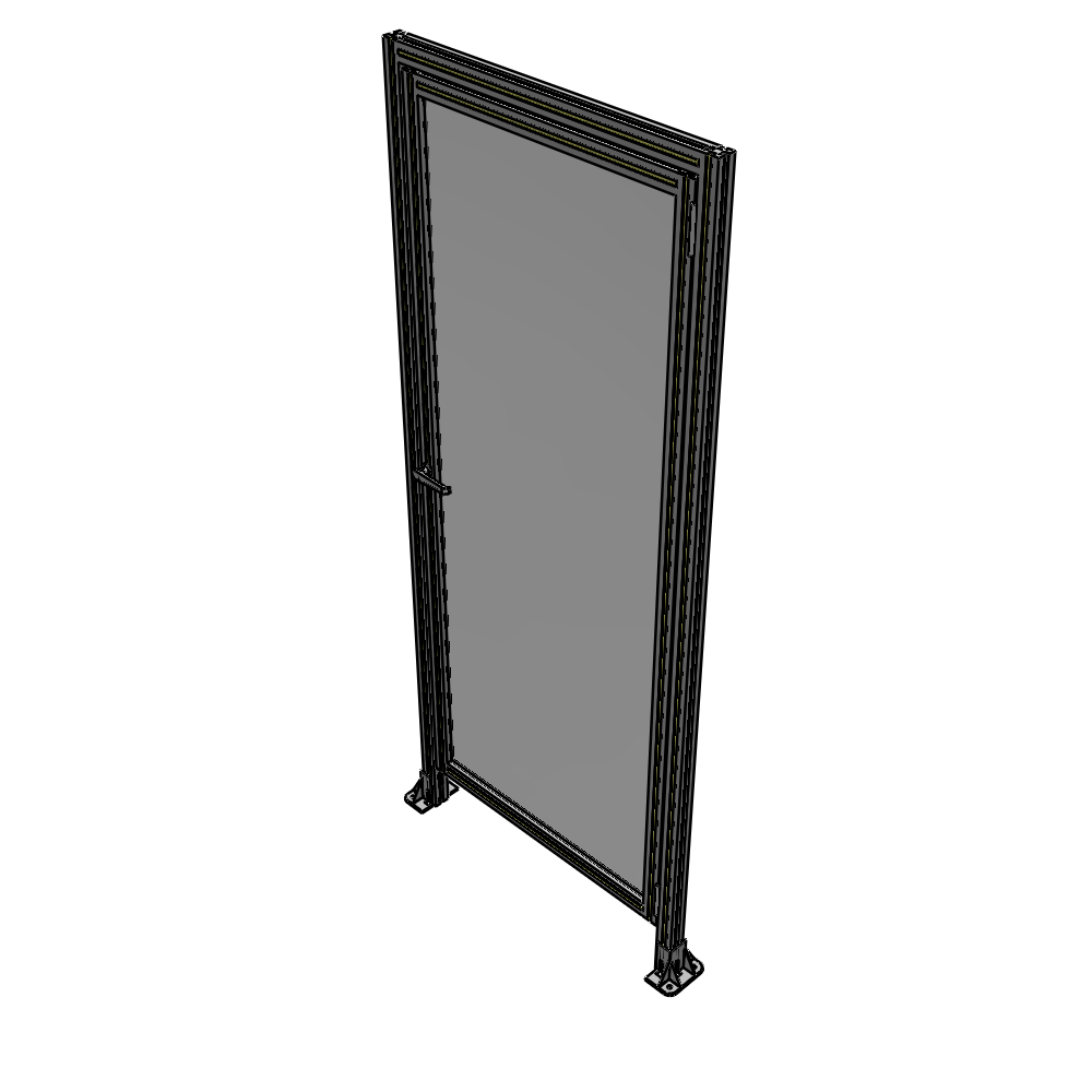 G2-2135-0900-0150-EYPTK GUARDING PANEL 2135MM TALL X 900MM WIDE 1/4'' POLYCARBONATE