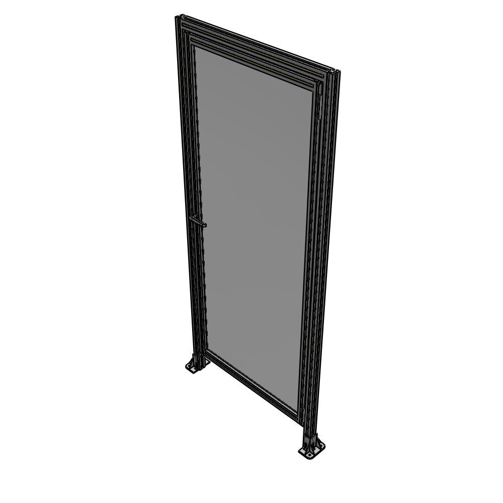 G2-2135-0920-0150-EYPTA GUARDING PANEL 2135MM TALL X 920MM WIDE 1/4'' POLYCARBONATE