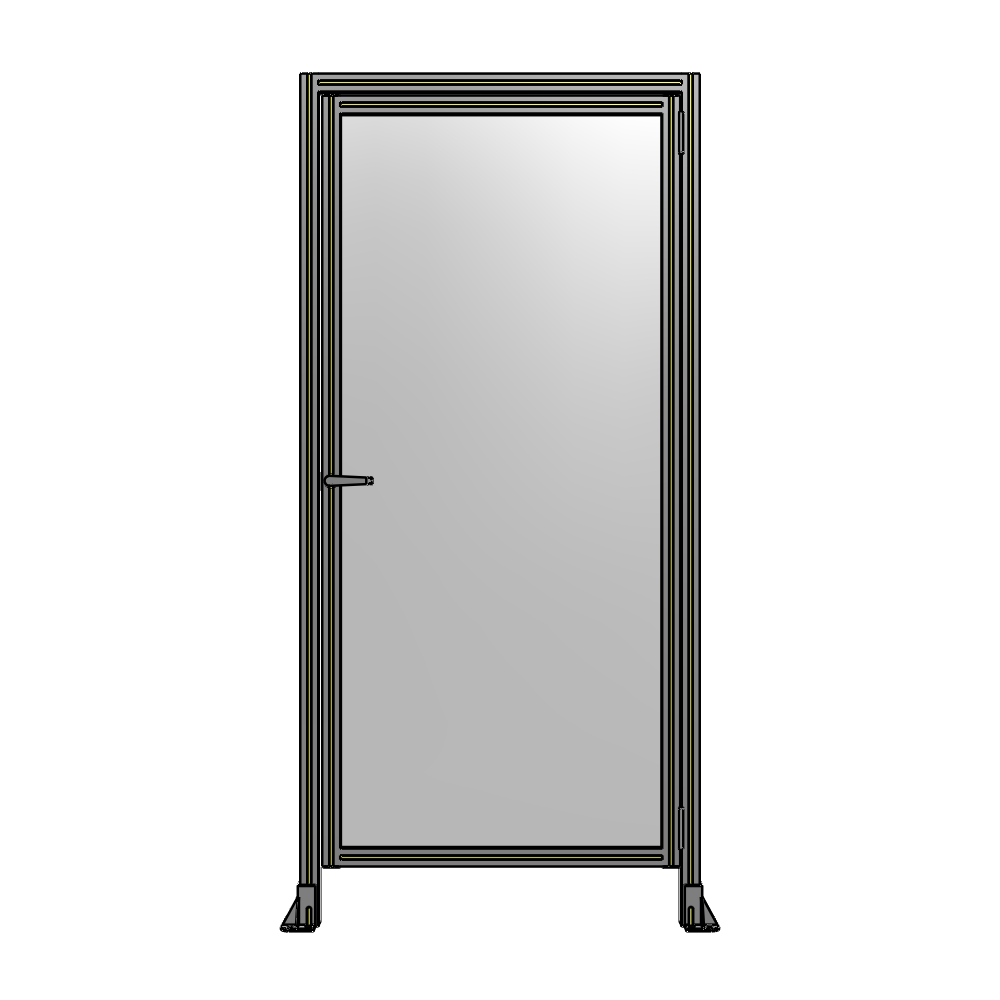 G2-2135-1000-0150-EYPTK GUARDING PANEL 2135MM TALL X 1000MM WIDE 1/4'' POLYCARBONATE