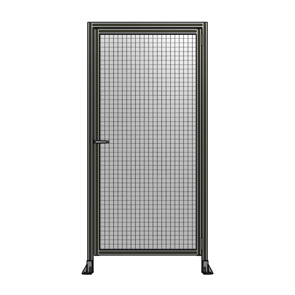 G2-2135-1020-0150-EYMTA GUARDING PANEL 2135MM TALL X 1020MM WIDE 1'' MESH