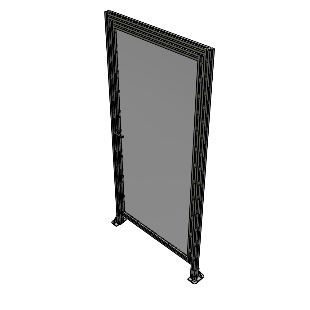 G2-2135-1020-0150-EYPTA GUARDING PANEL 2135MM TALL X 1020MM WIDE 1/4'' POLYCARBONATE