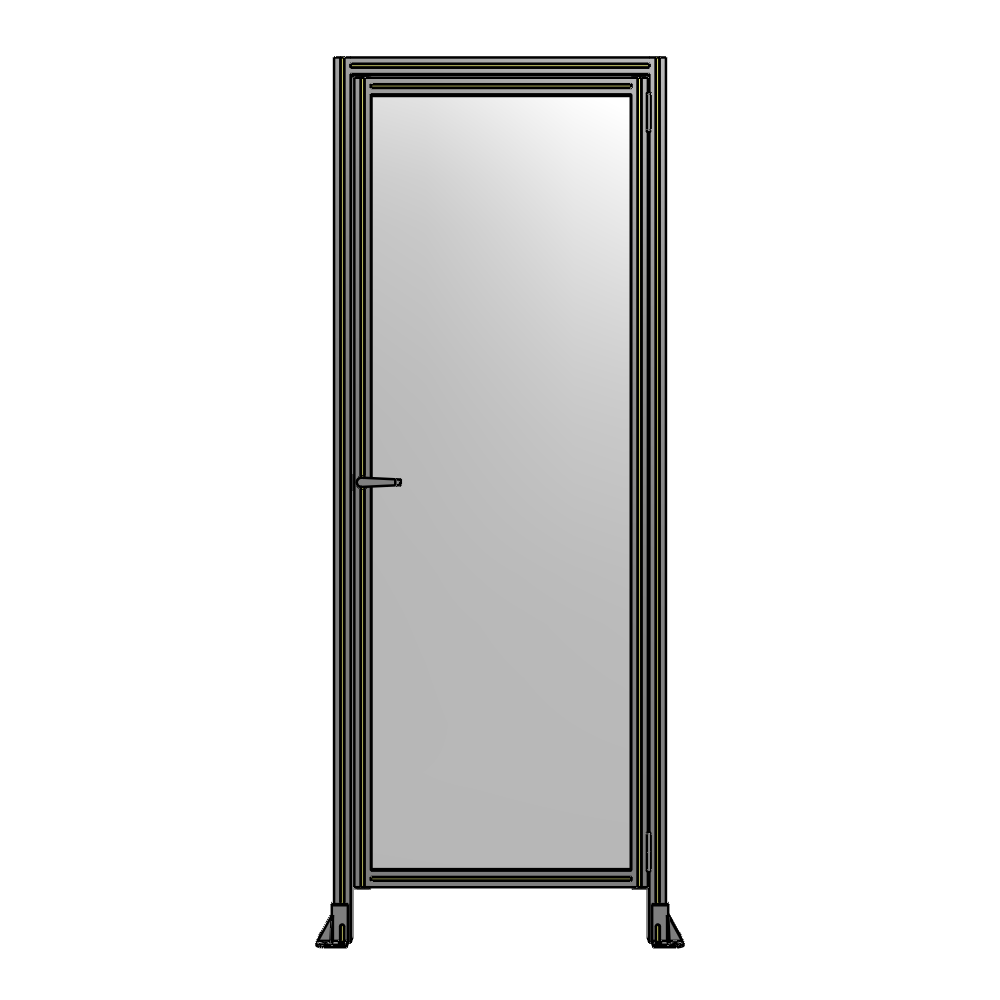 G2-2400-0900-0150-EYPTK GUARDING PANEL 2400MM TALL X 900MM WIDE 1/4'' POLYCARBONATE