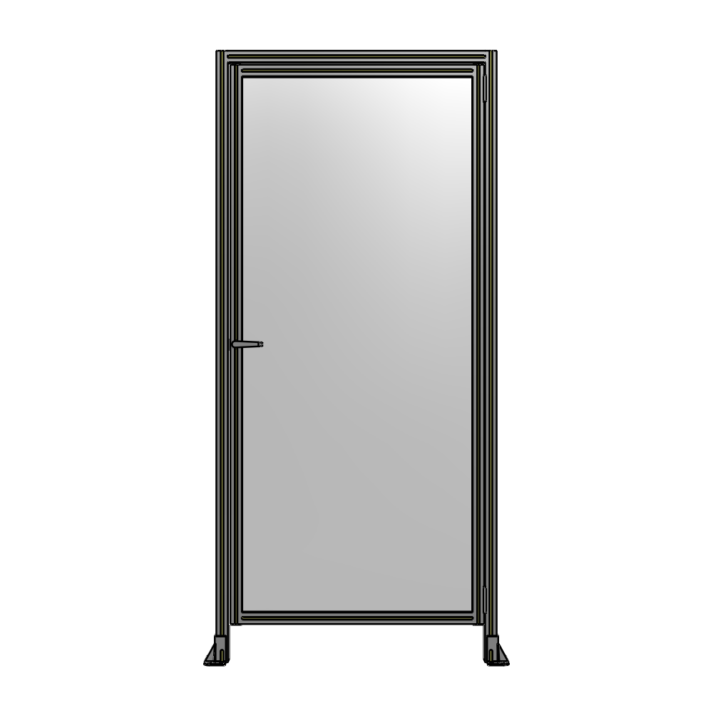 G2-2400-1100-0150-EYPTK GUARDING PANEL 2400MM TALL X 1100MM WIDE 1/4'' POLYCARBONATE