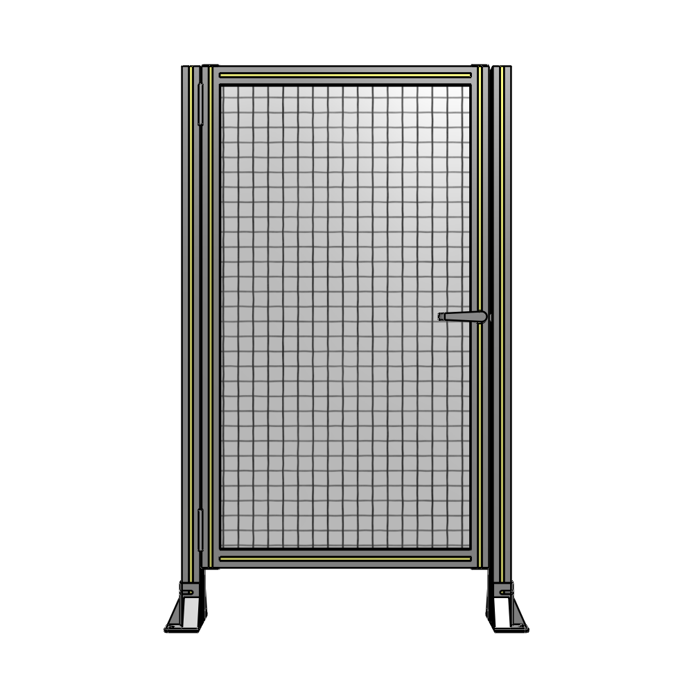 G5-1400-0820-0150-EYMTA GUARDING PANEL 1400MM TALL X 820MM WIDE 1'' MESH