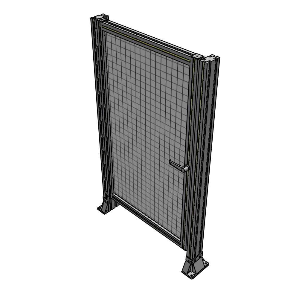 G5-1400-0820-0150-EYMTK GUARDING PANEL 1400MM TALL X 820MM WIDE 1'' MESH