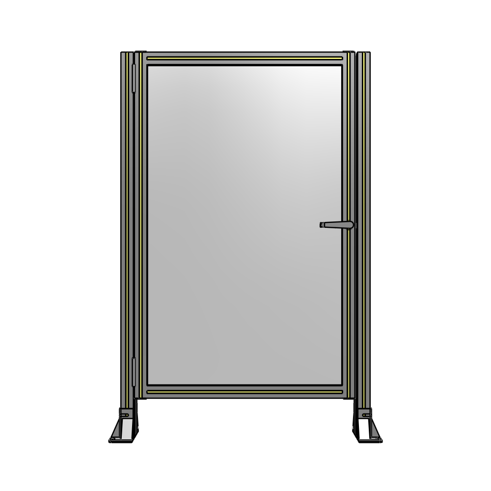 G5-1400-0900-0150-EYPTA GUARDING PANEL 1400MM TALL X 900MM WIDE 1/4'' POLYCARBONATE