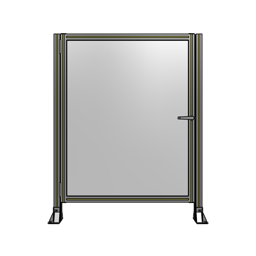 G5-1400-1100-0150-EYPTA GUARDING PANEL 1400MM TALL X 1100MM WIDE 1/4'' POLYCARBONATE