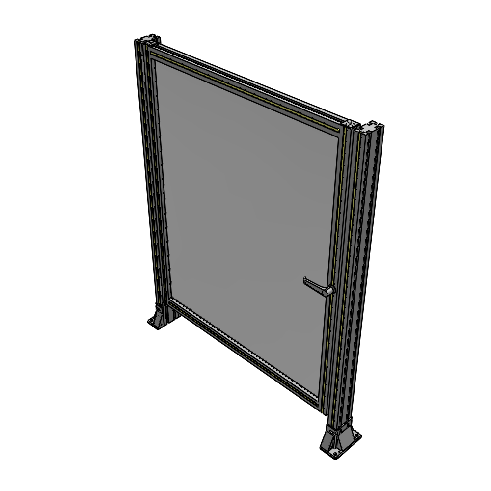 G5-1400-1100-0150-EYPTA GUARDING PANEL 1400MM TALL X 1100MM WIDE 1/4'' POLYCARBONATE