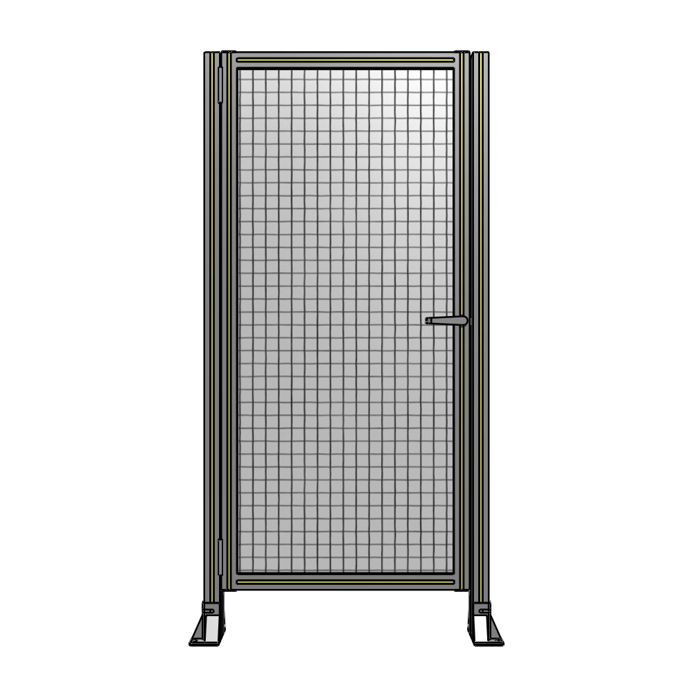 G5-1700-0820-0150-EYMTA GUARDING PANEL 1700MM TALL X 820MM WIDE 1'' MESH
