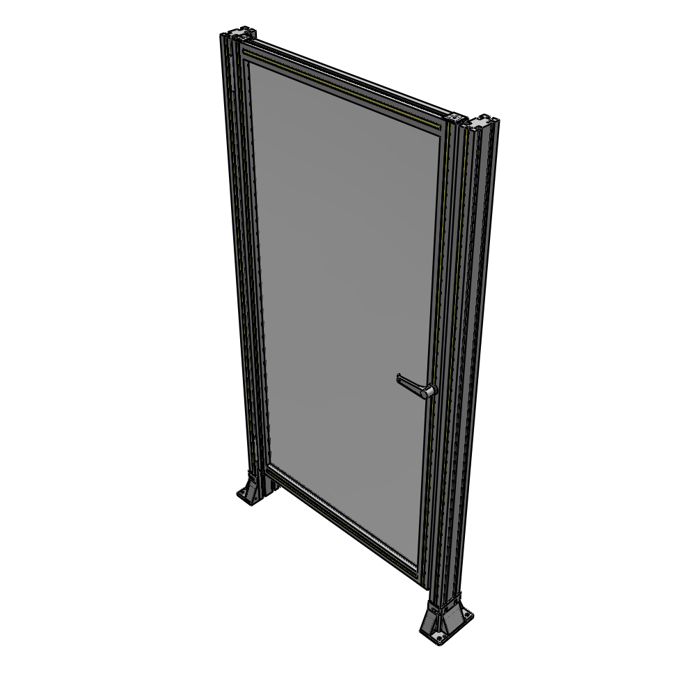 G5-1700-0900-0150-EYPTK GUARDING PANEL 1700MM TALL X 900MM WIDE 1/4'' POLYCARBONATE