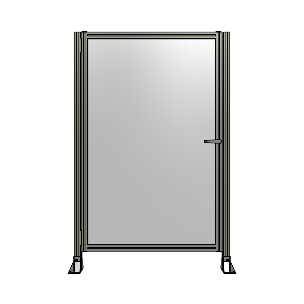 G5-1700-1100-0150-EYPTA GUARDING PANEL 1700MM TALL X 1100MM WIDE 1/4'' POLYCARBONATE