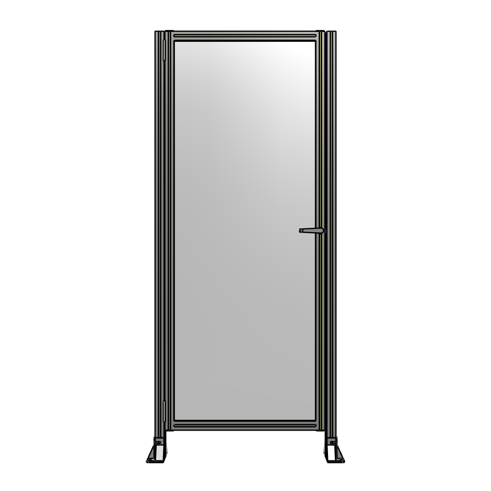 G5-2135-0900-0150-EYPTK GUARDING PANEL 2135MM TALL X 900MM WIDE 1/4'' POLYCARBONATE