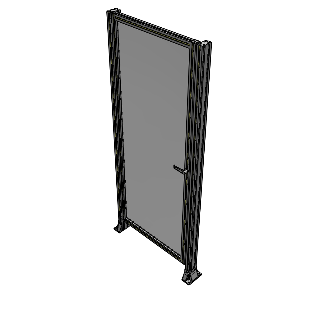 G5-2135-0900-0150-EYPTK GUARDING PANEL 2135MM TALL X 900MM WIDE 1/4'' POLYCARBONATE