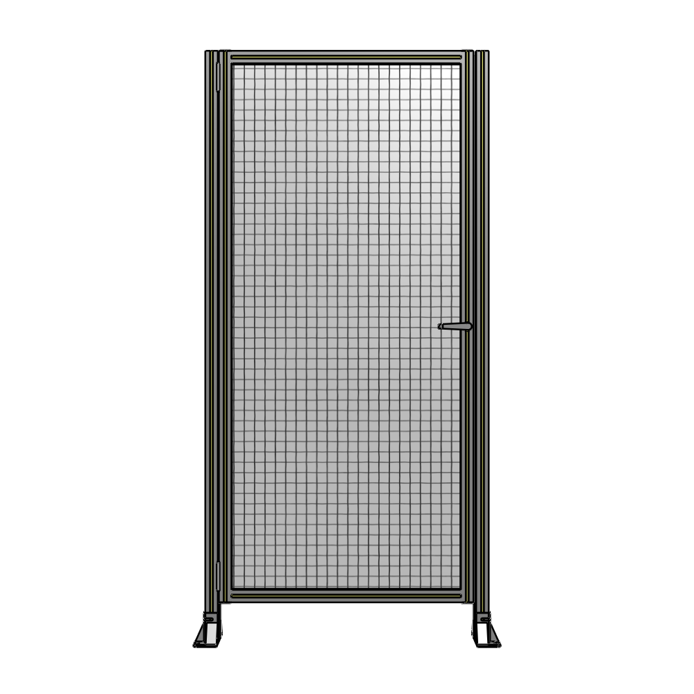 G5-2135-1020-0150-EYMTA GUARDING PANEL 2135MM TALL X 1020MM WIDE 1'' MESH