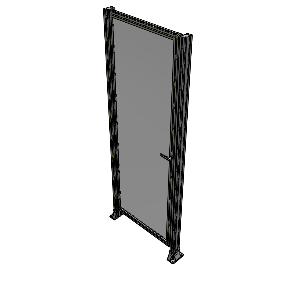 G5-2400-0900-0150-EYPTA GUARDING PANEL 2400MM TALL X 900MM WIDE 1/4'' POLYCARBONATE