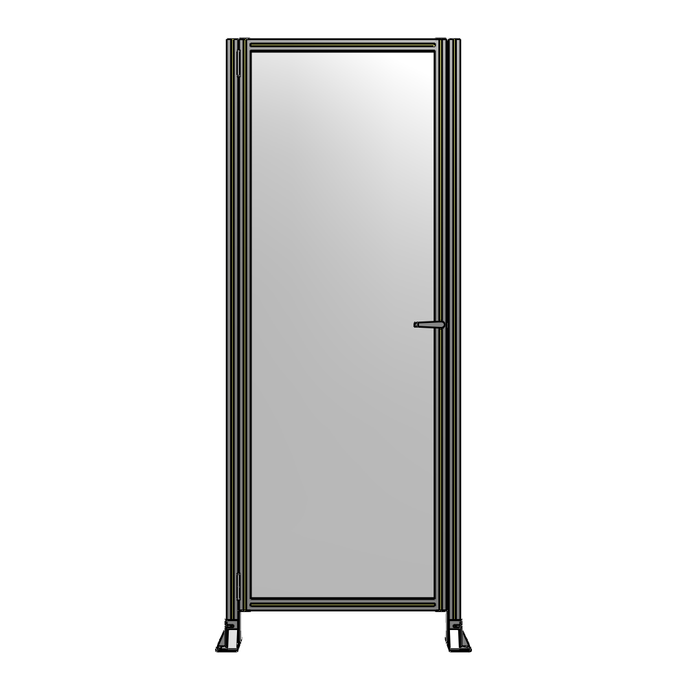 G5-2400-0920-0150-EYPTA GUARDING PANEL 2400MM TALL X 920MM WIDE 1/4'' POLYCARBONATE