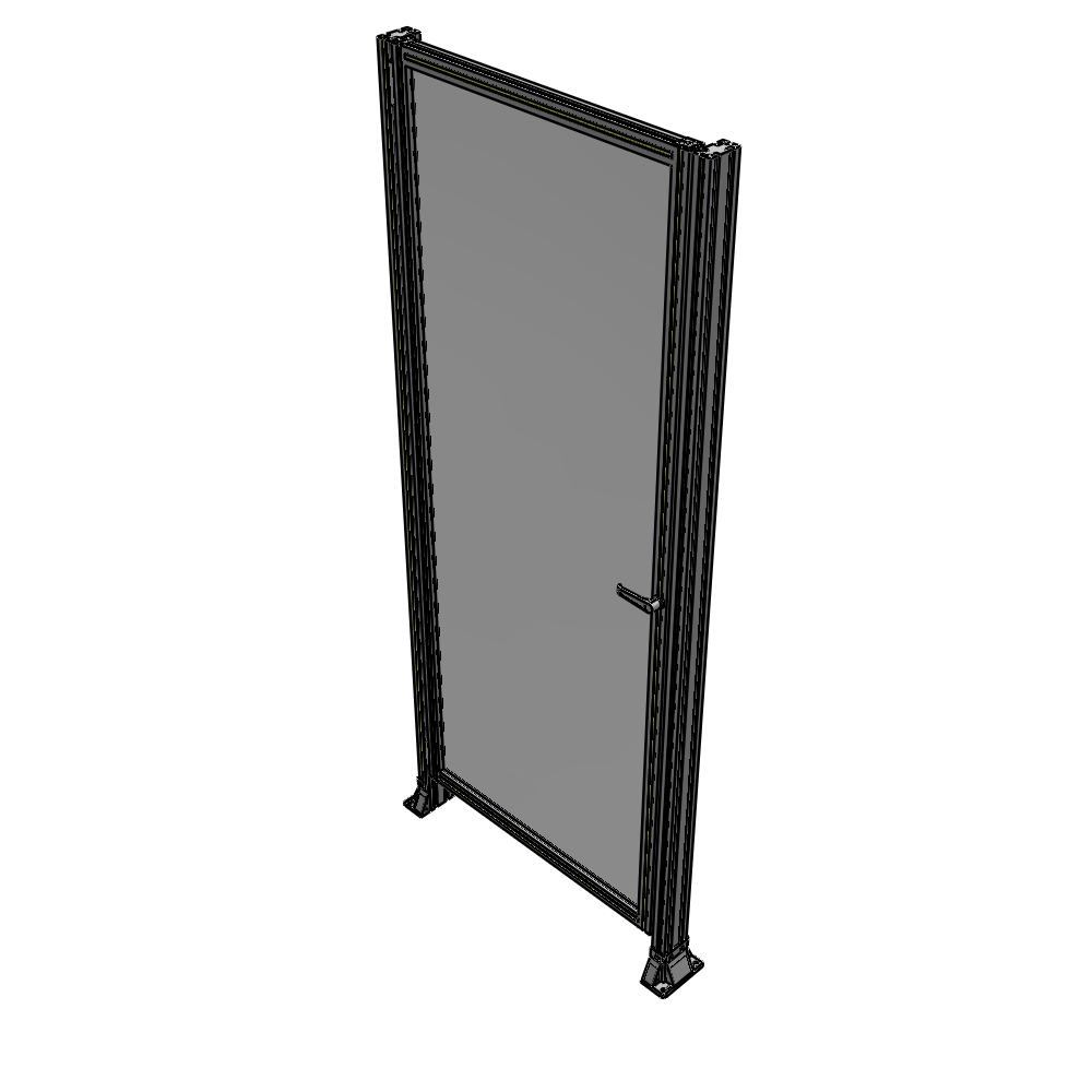 G5-2400-1000-0150-EYPTK GUARDING PANEL 2400MM TALL X 1000MM WIDE 1/4'' POLYCARBONATE