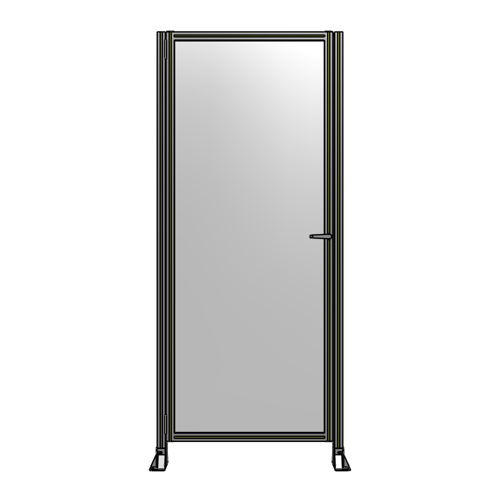 G5-2400-1020-0150-EYPTK GUARDING PANEL 2400MM TALL X 1020MM WIDE 1/4'' POLYCARBONATE