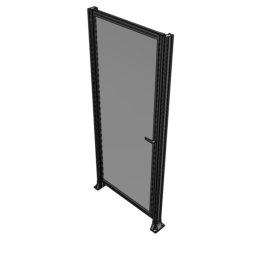 G5-2400-1020-0150-EYPTK GUARDING PANEL 2400MM TALL X 1020MM WIDE 1/4'' POLYCARBONATE