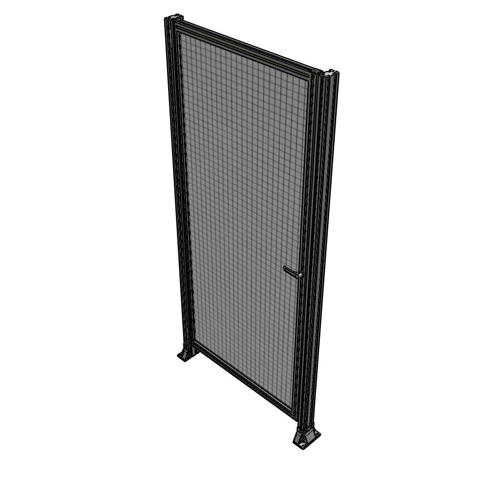 G5-2400-1100-0150-EYMTA GUARDING PANEL 2400MM TALL X 1100MM WIDE 1'' MESH
