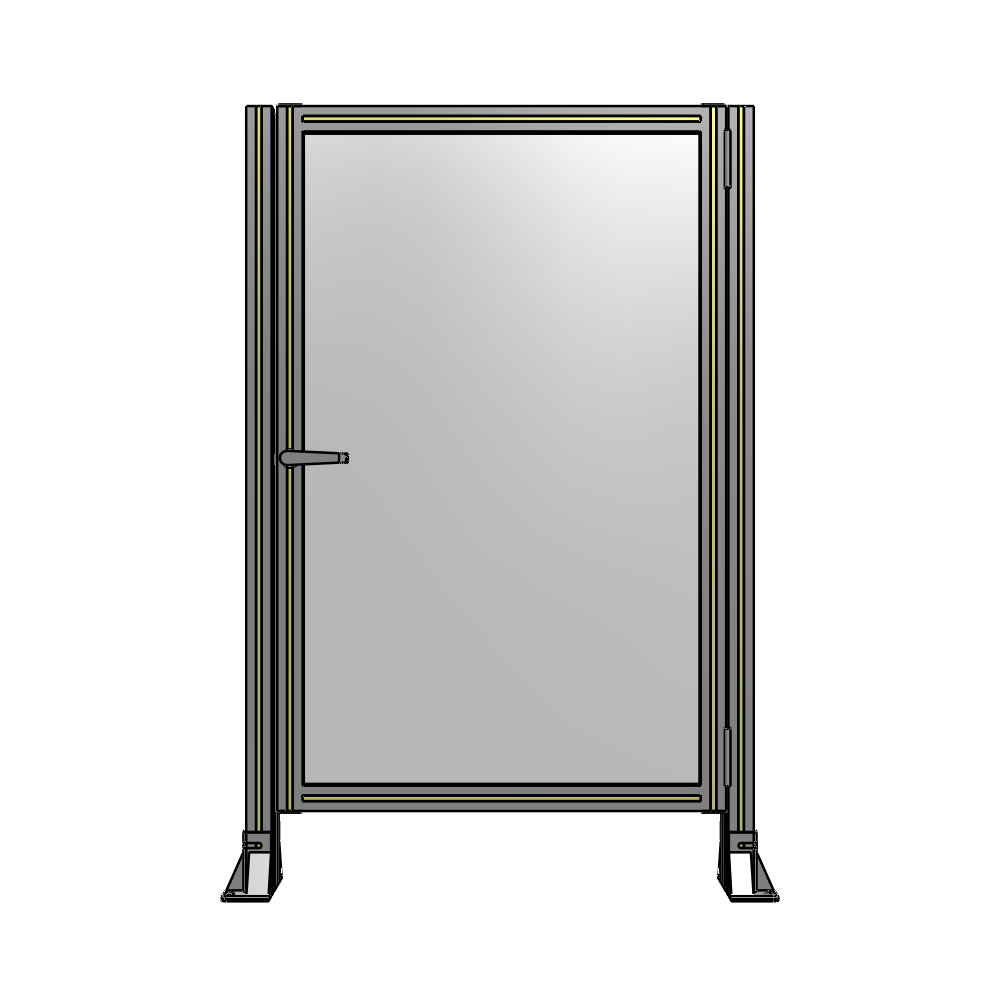 G6-1400-0900-0150-EYPTK GUARDING PANEL 1400MM TALL X 900MM WIDE 1/4'' POLYCARBONATE