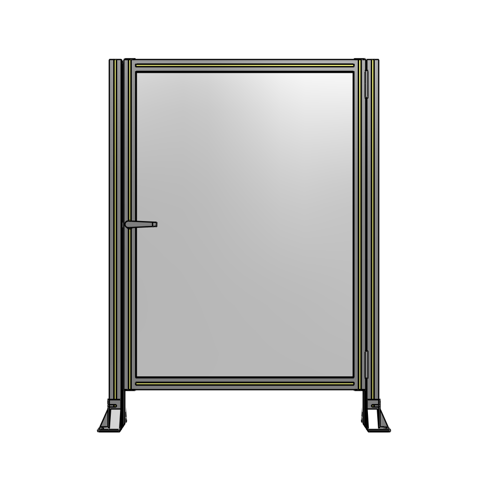 G6-1400-1020-0150-EYPTA GUARDING PANEL 1400MM TALL X 1020MM WIDE 1/4'' POLYCARBONATE